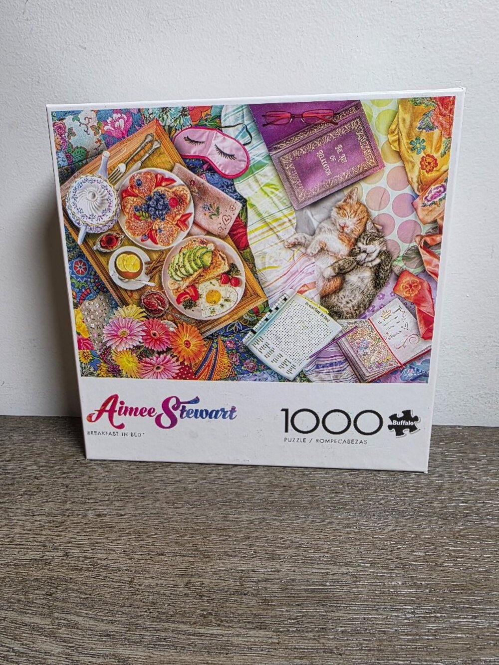Breakfast in Bed - 1000 Piece Jigsaw Puzzle by Aimee Stewart and Buffalo Games